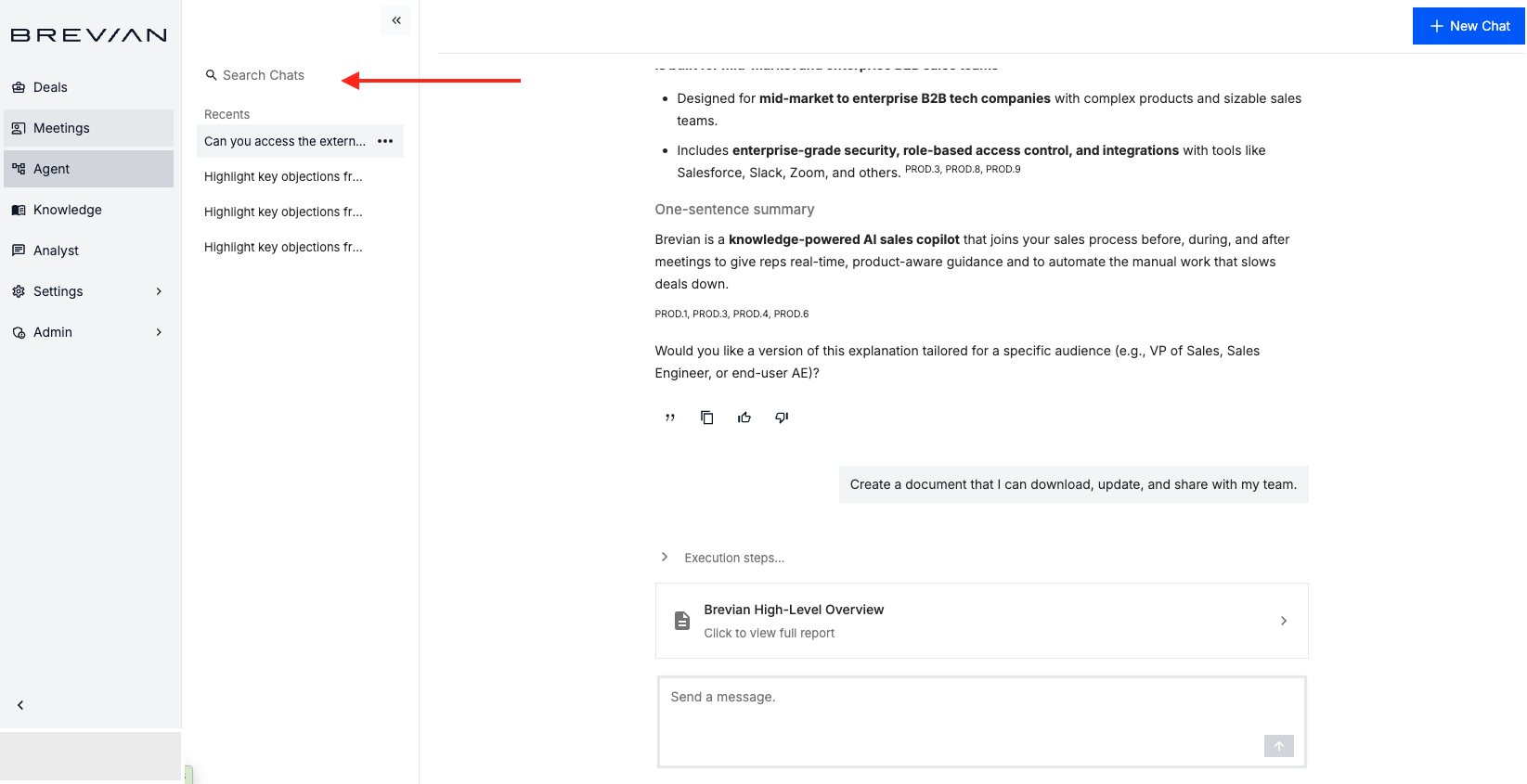Select the search function
